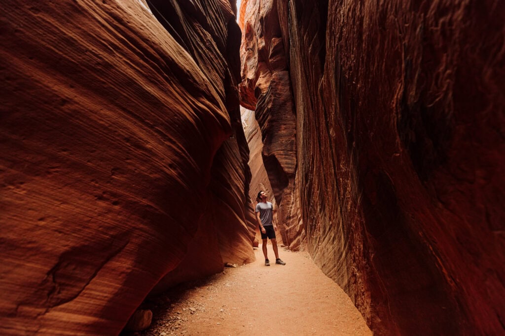 Jared Dillingham at Buckskin Gulch