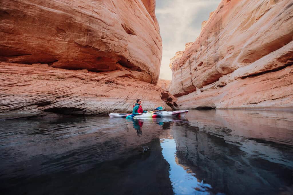 Antelope Canyon kayaking tour from Page, AZ