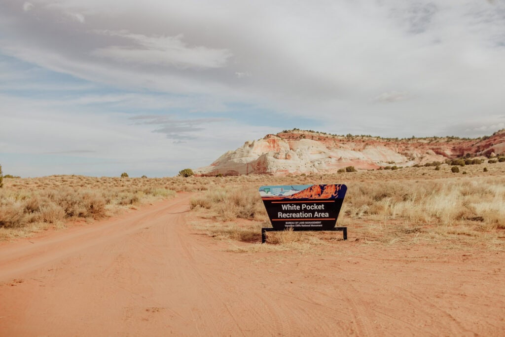 White Pocket Trailhead