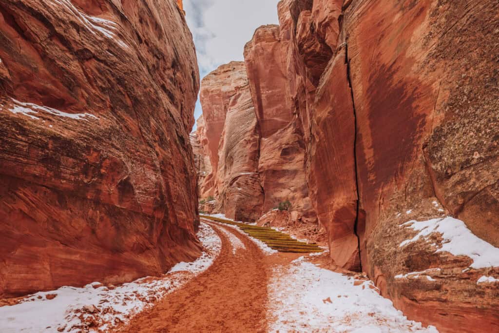 Antelope Canyon X in Winter