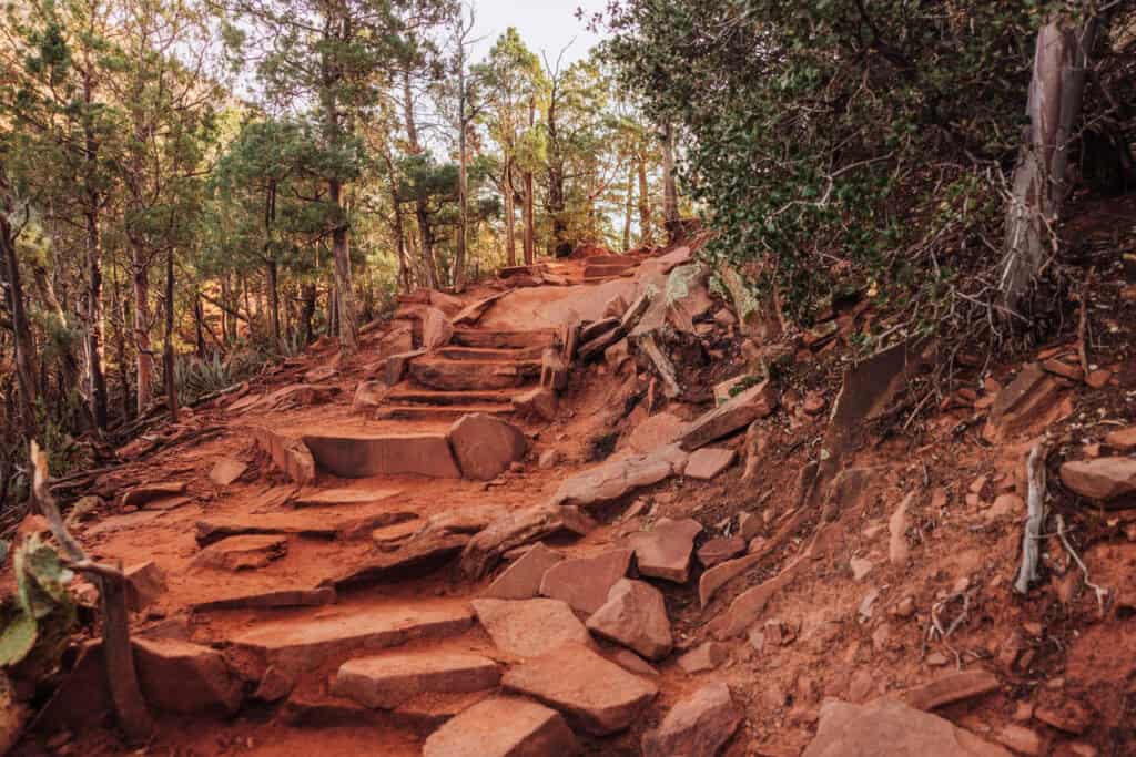 Hike to Devil's Bridge Sedona Arizona