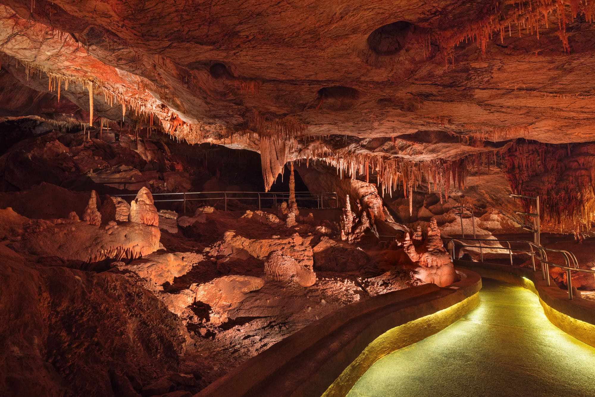 Inside Kartchner Caverns State Park, AZ