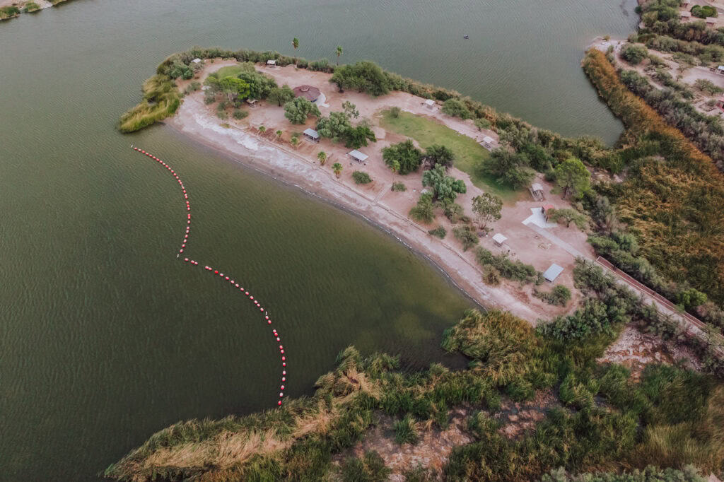 Fishing at Roper Lake