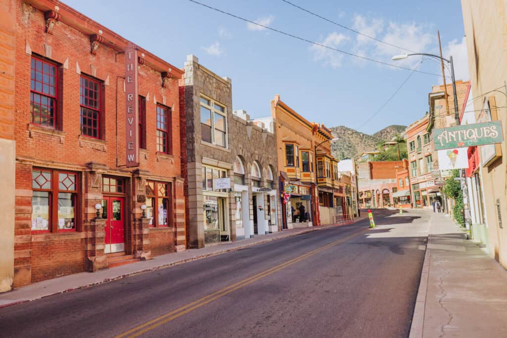 Old historic downtown Bisbee