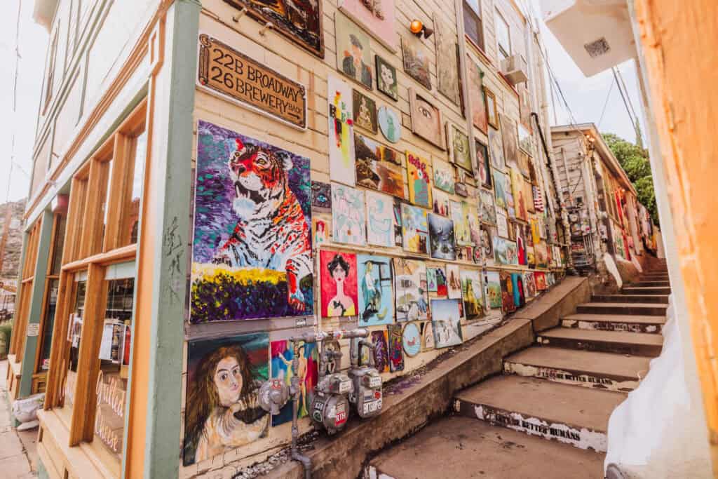 An art gallery in Arizona