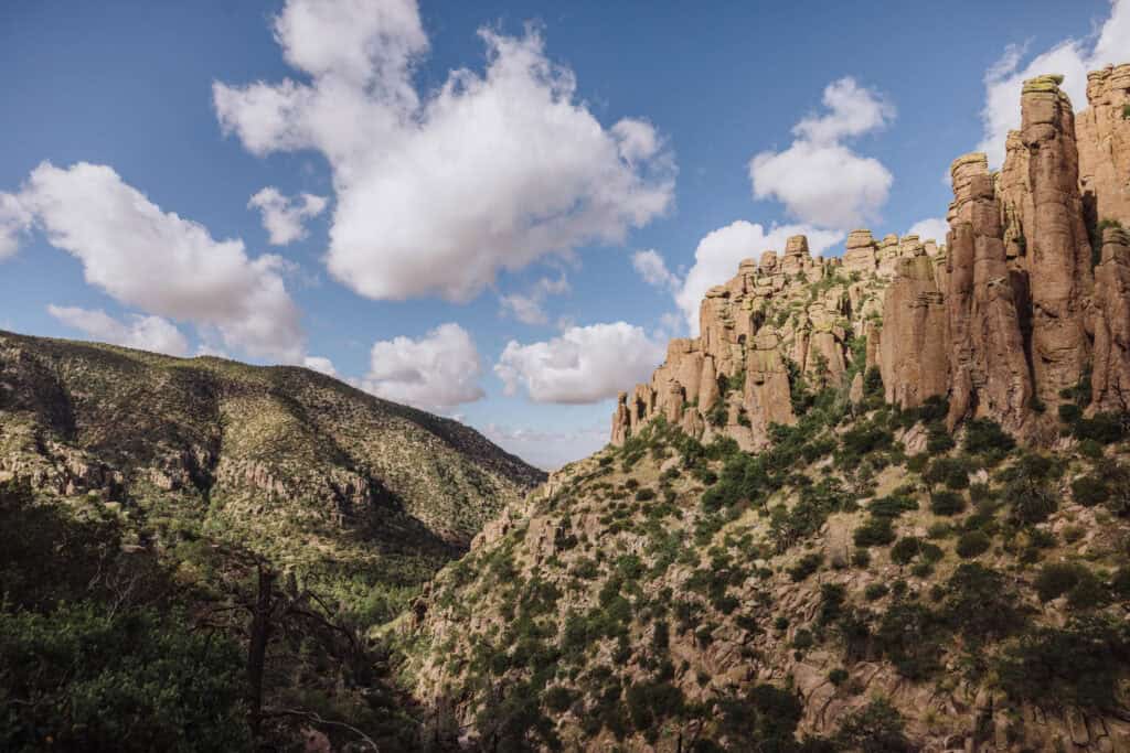 Chiricahua National Monument in fall