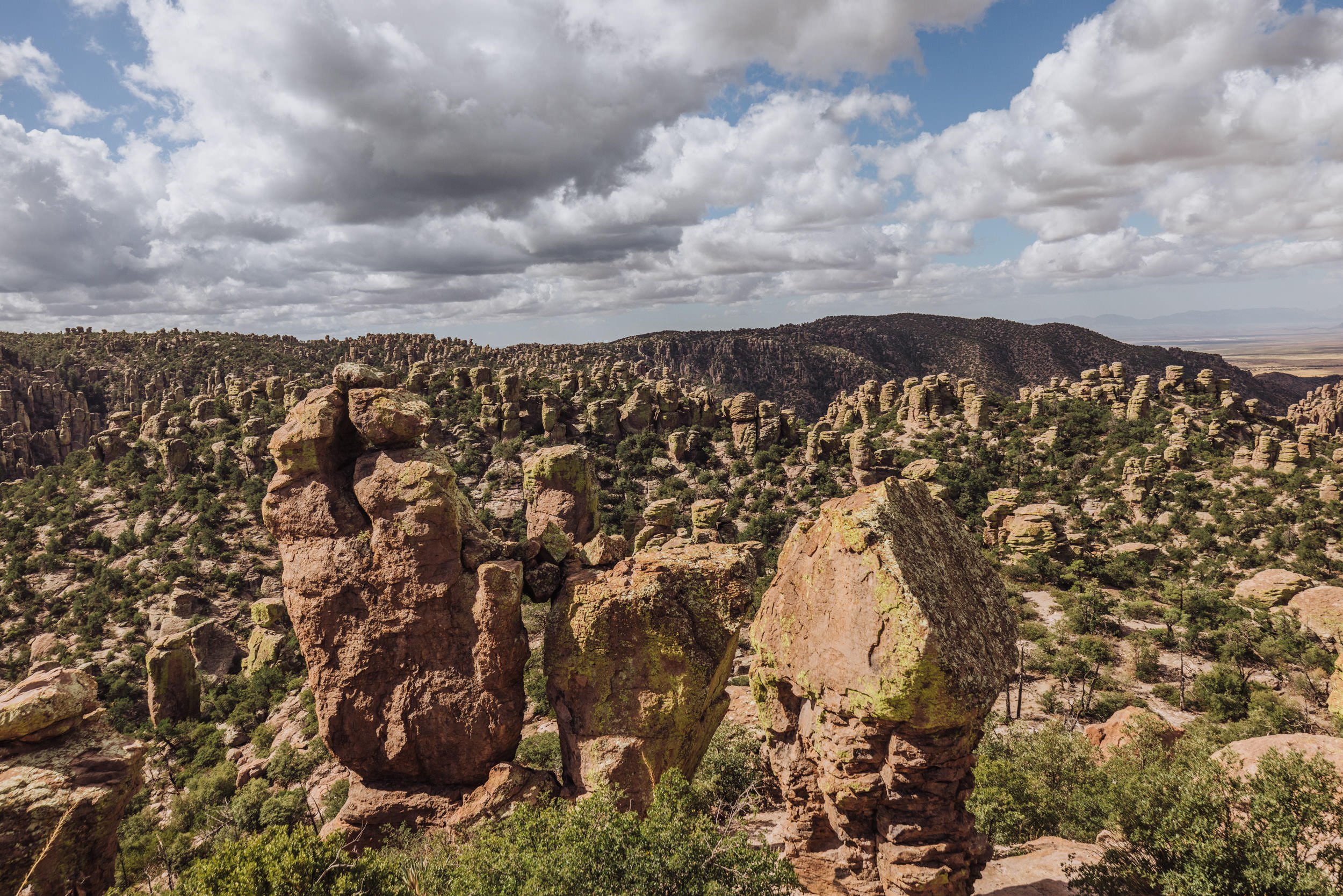 Beautiful viewpoint at Chiricahua