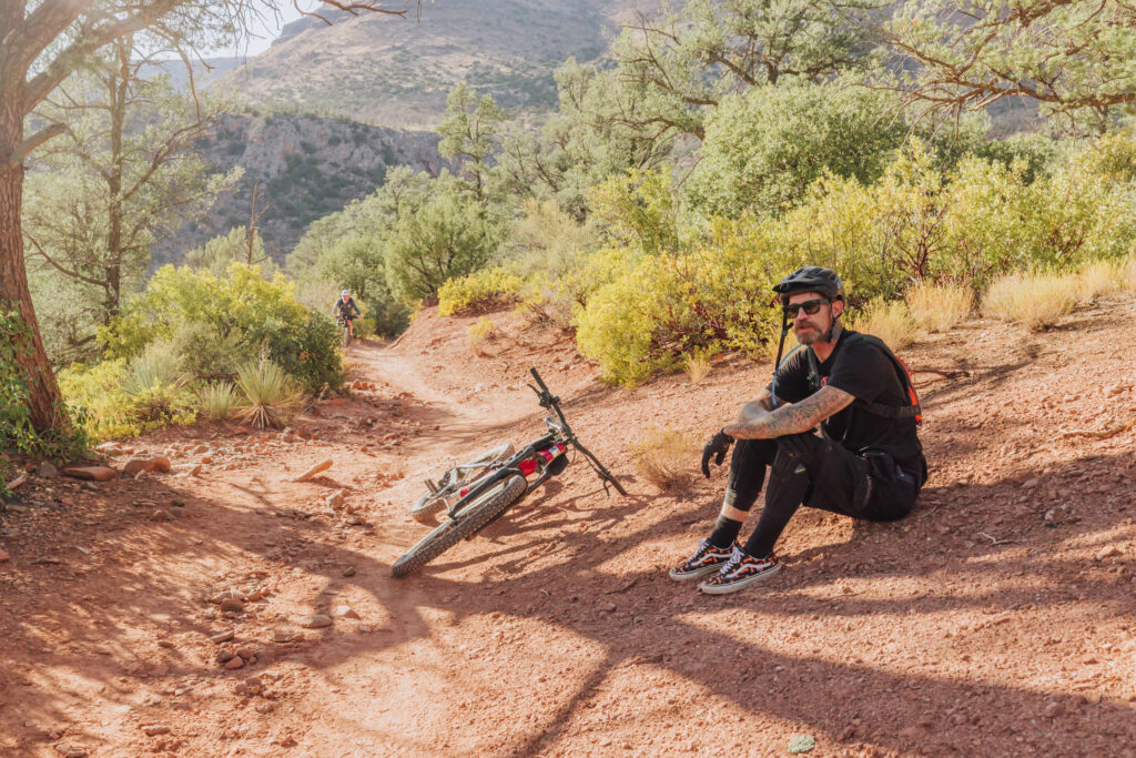 Biking to Fossil Springs