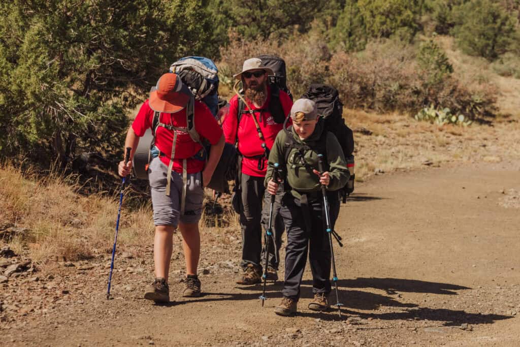 Hiking the Bob Bear Trailhead near Strawberry, AZ