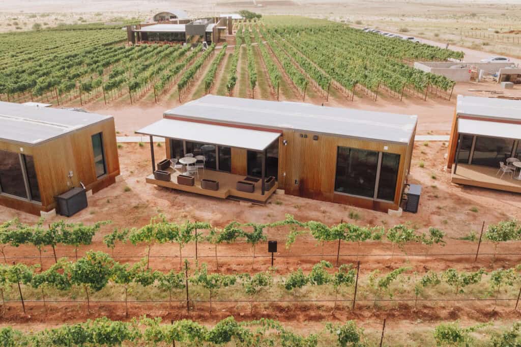 A casita to rent at a vineyard near Sonoita Arizona