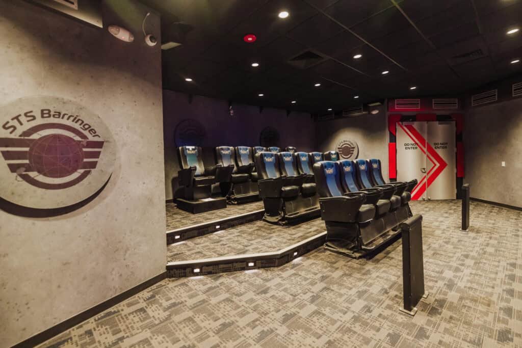 The theater at Meteor Crater