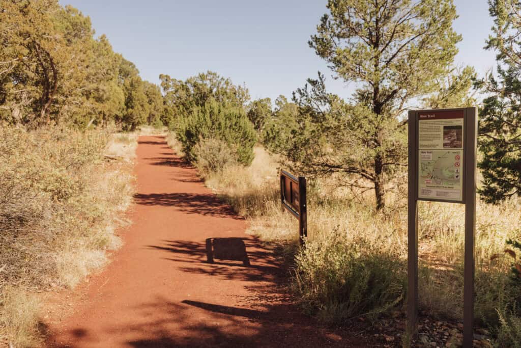 The Rim Trail at Walnut Canyon