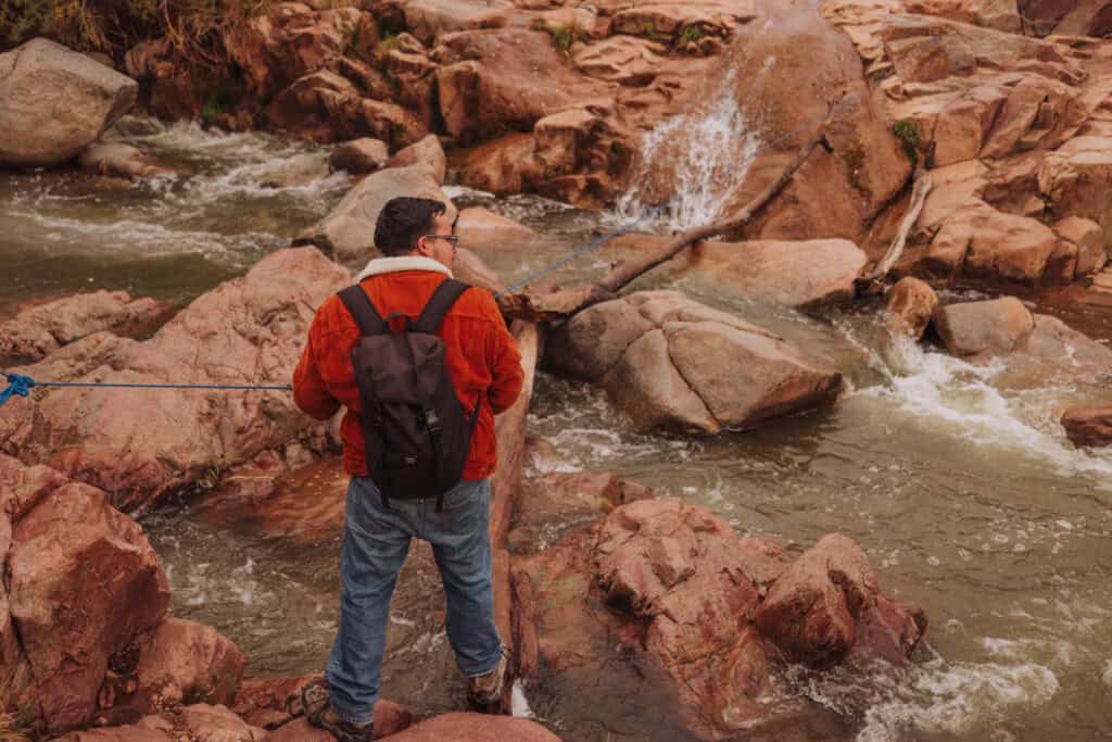 Hiking near Payson, Arizona