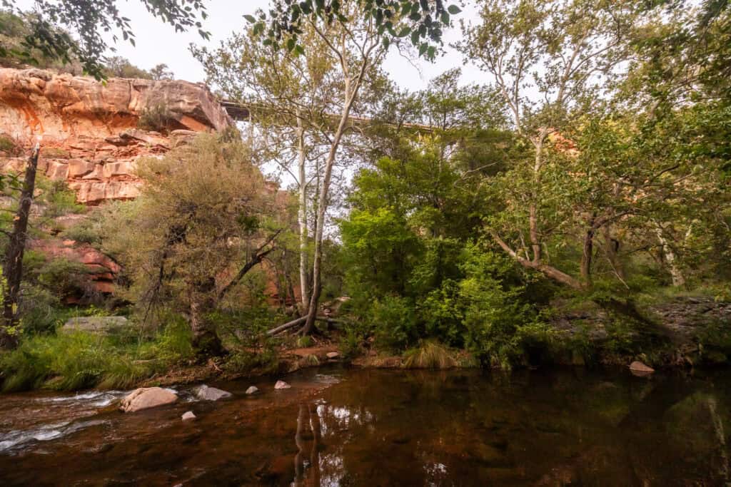 Oak Creek, under Midgley Bridge